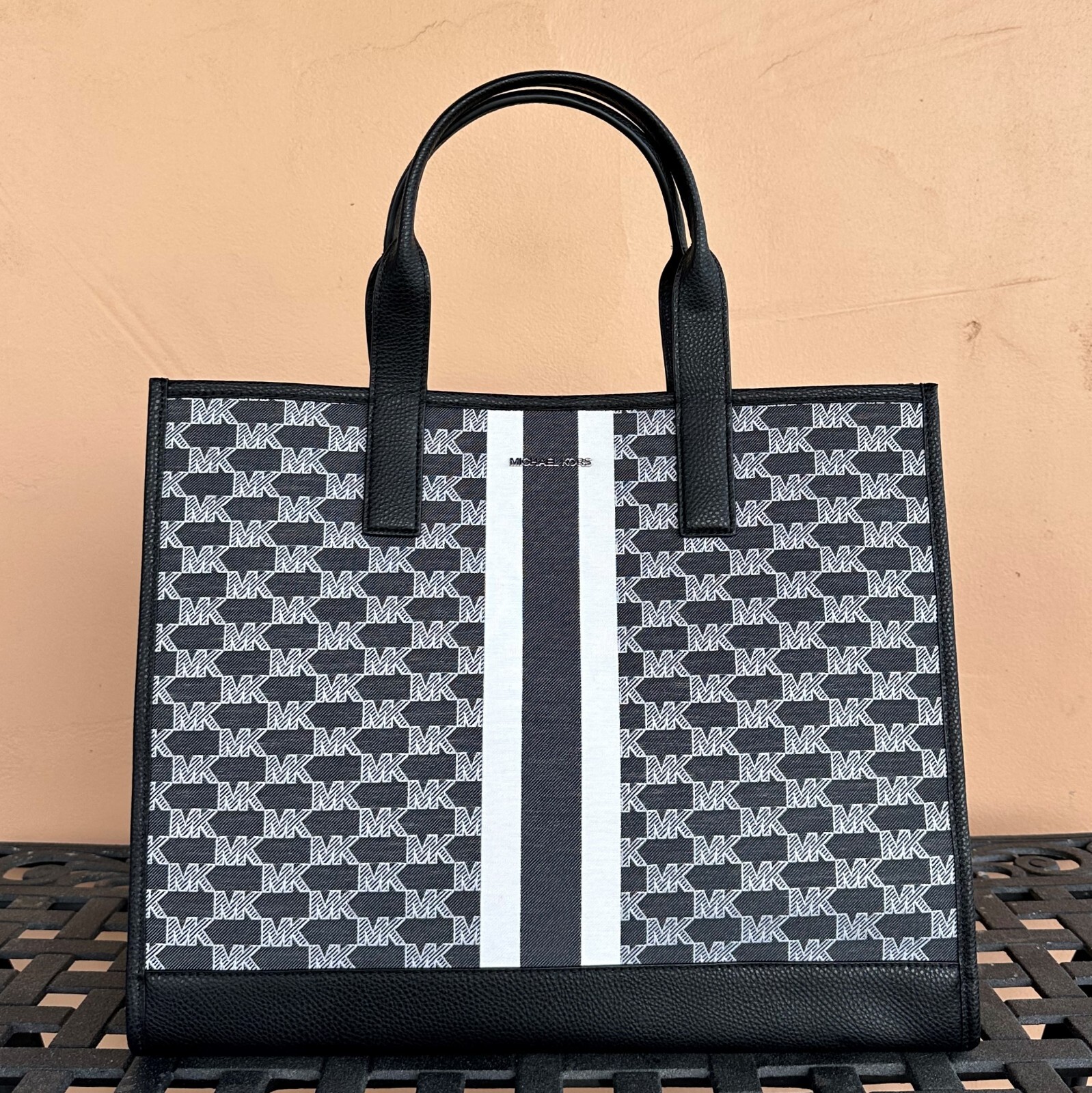 MICHAEL KORS COOPER XL COMMUTER STRUCTURED TOTE BAG CENTER MICHAEL KORS COOPER XL COMMUTER STRUCTURED TOTE BAG CENTER