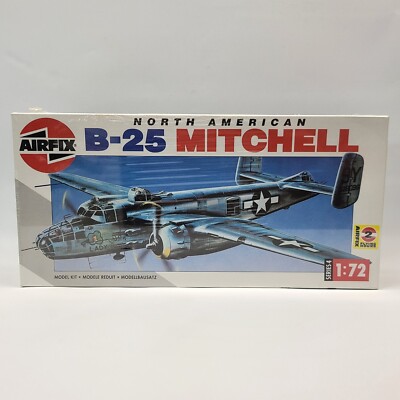   Airfix 1:72 North American B-25 Mitchell Aircraft Model Kit 04005 - SEALED