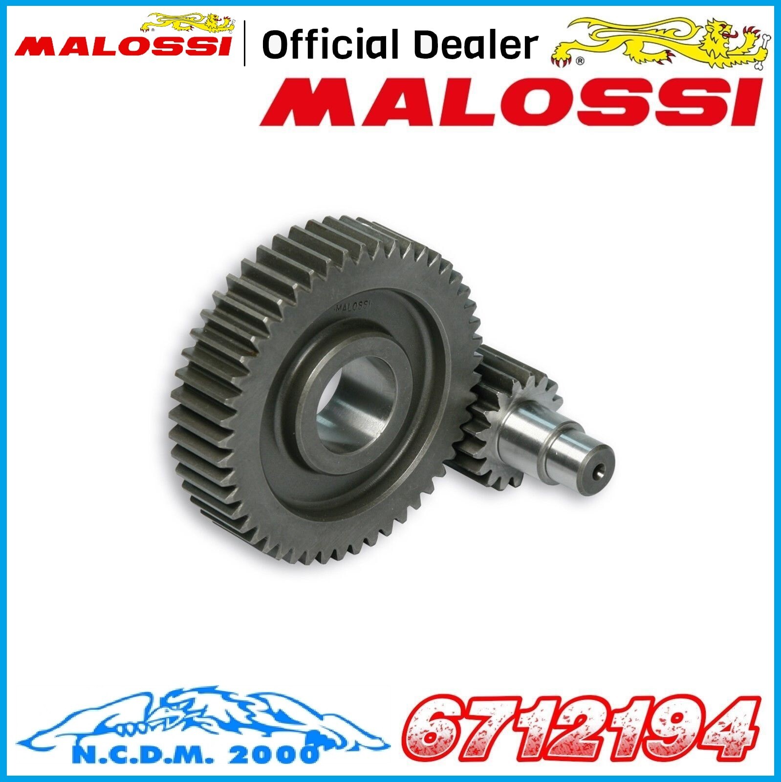 Secondary Gears Malossi Z 17/49 Aprilia SR Max 125 ie 4T LC