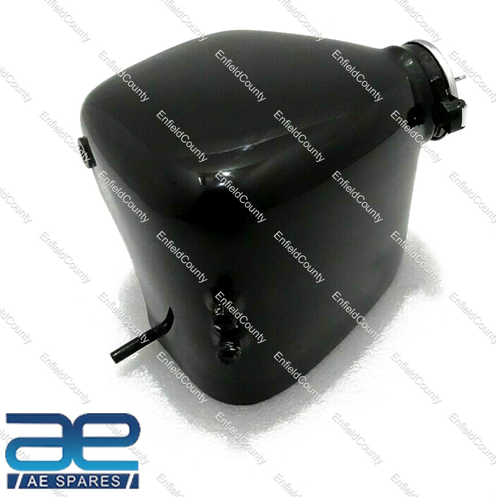 FOR BSA M20 OIL TANK BLACK PAINTED WITH Chrome plated CAP  