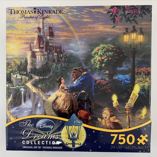 Disney(ディズニー)Beauty and the Beast &#39;&#39;Falling in Love&#39;&#39; Puzzle by Thomas Kinkade　美女と野獣パズル750ピース [並行輸入品] Amazon.com: 2000 Piece Jigsaw Puzzle Beauty and The Beast
