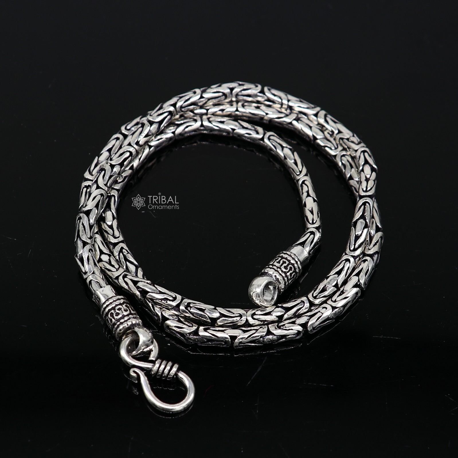 mm 925 sterling silver handmade solid vintage byzantine