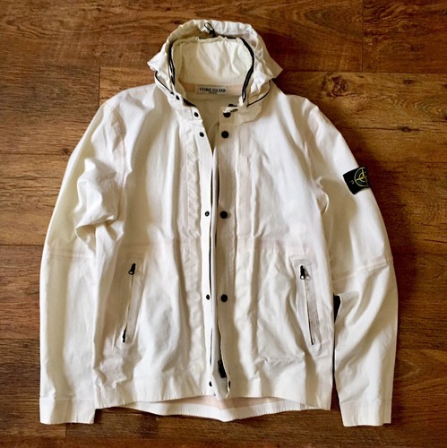 Stone Island Ventile Jacket, White, Size Large, art. No Stone Island Ventile Jacket, White, Size Large, art. No