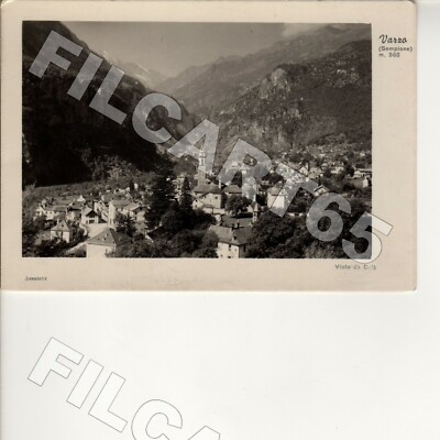 A7828 VERBANIA 1948 VARZO SEMPIONE SALE EDIZ FERRATI FOTO LAVATELLI
