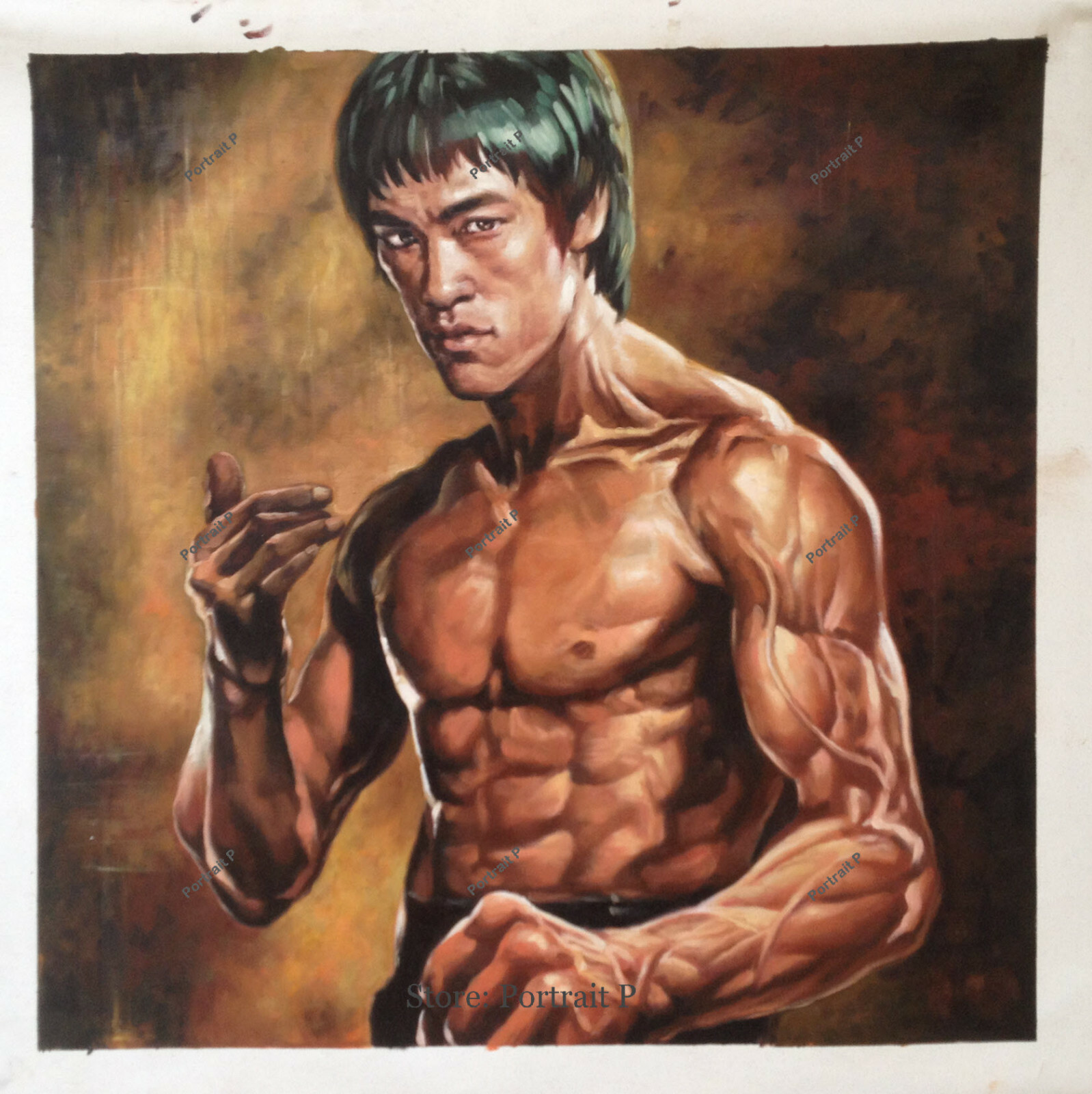 bruce lee arte