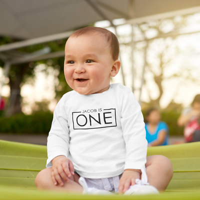 Personalised 1st cheap birthday t shirt