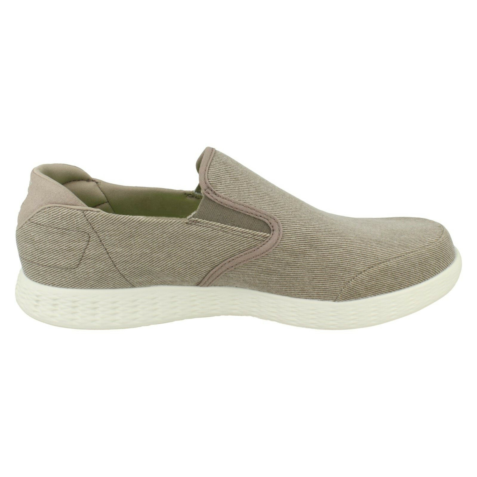 Victorious' 53781 Khaki Canvas Slip on 