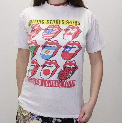 Vintage Rolling Stones Voodoo Lounge Tour Tee 94/95 Single Vintage Rolling Stones Voodoo Lounge Tour Tee 94/95 Single