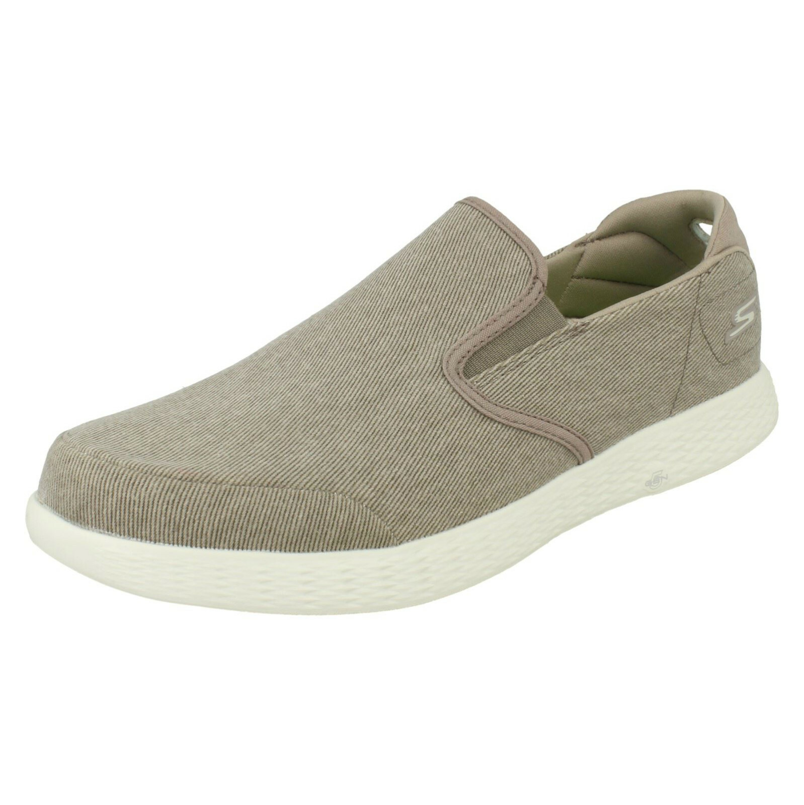 Victorious' 53781 Khaki Canvas Slip on 