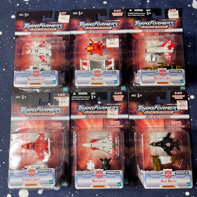 Transformers Universe Superion Silverbolt MOSC aerialbots micromasters