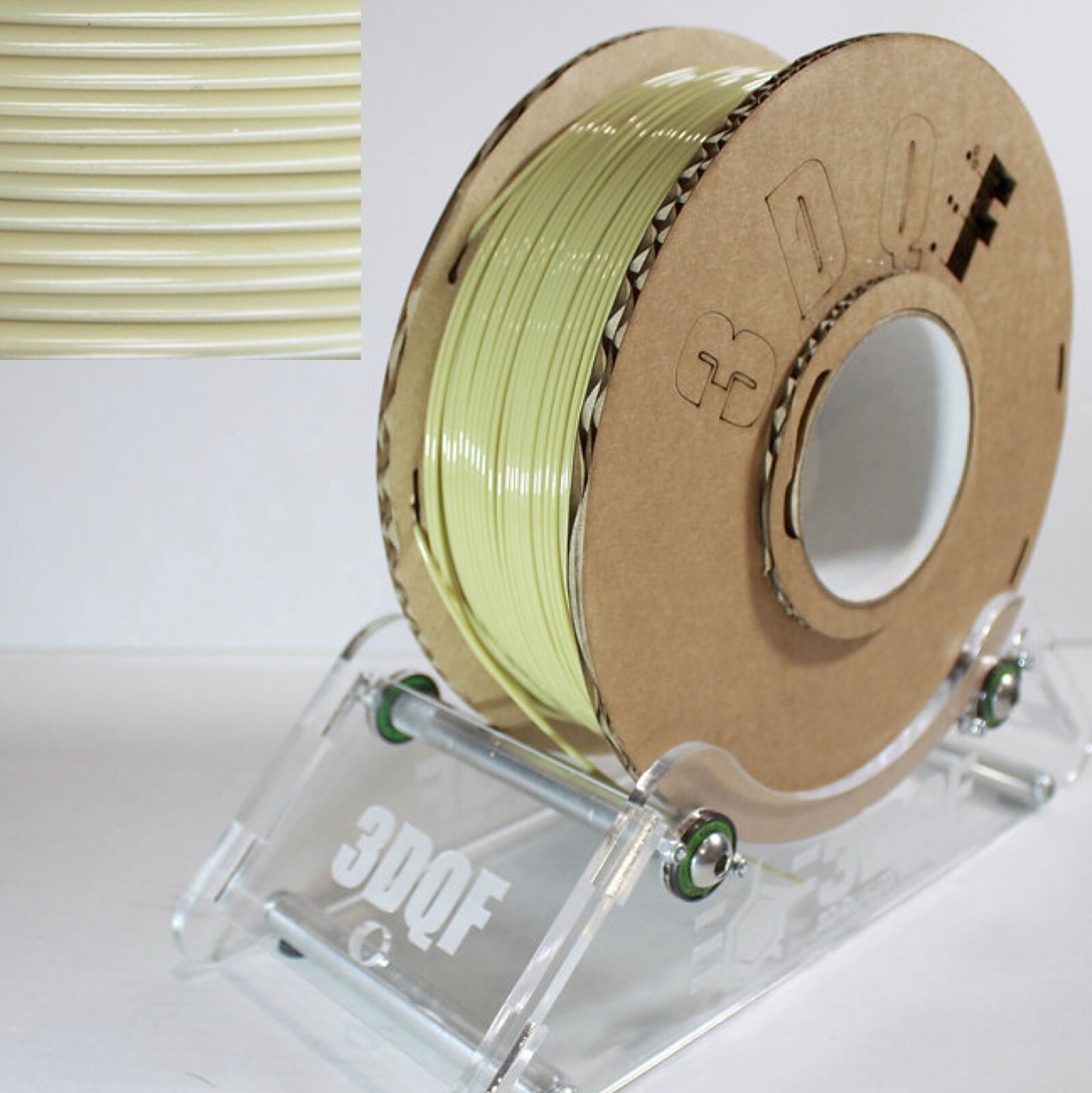 Desert Olive PLA 1.75mm - 3DQF UK Made 3D Printer Filament
