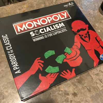 Parody Monopoly Socialism Winning Is For Capitalists A Parody Of The Classic NIB