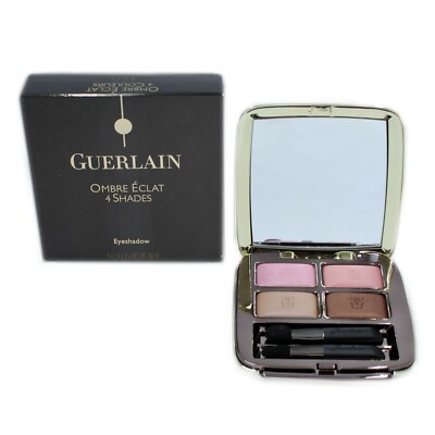 GUERLAIN OMBRE ECLAT 4 SHADES EYESHADOW 4X1.5G #460 ROSE BOISE NIB-G40610
