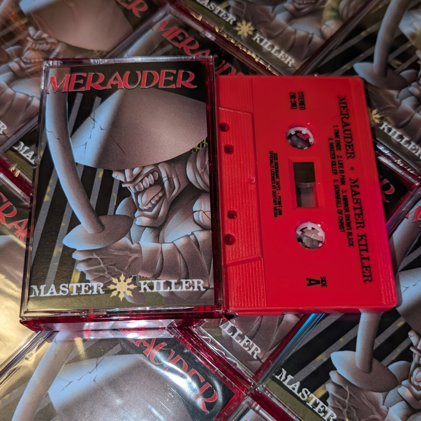 ネボさん用Merauder Master Killer hard core Merauder - Master Killer Tape New/Sealed 2025 Reissue