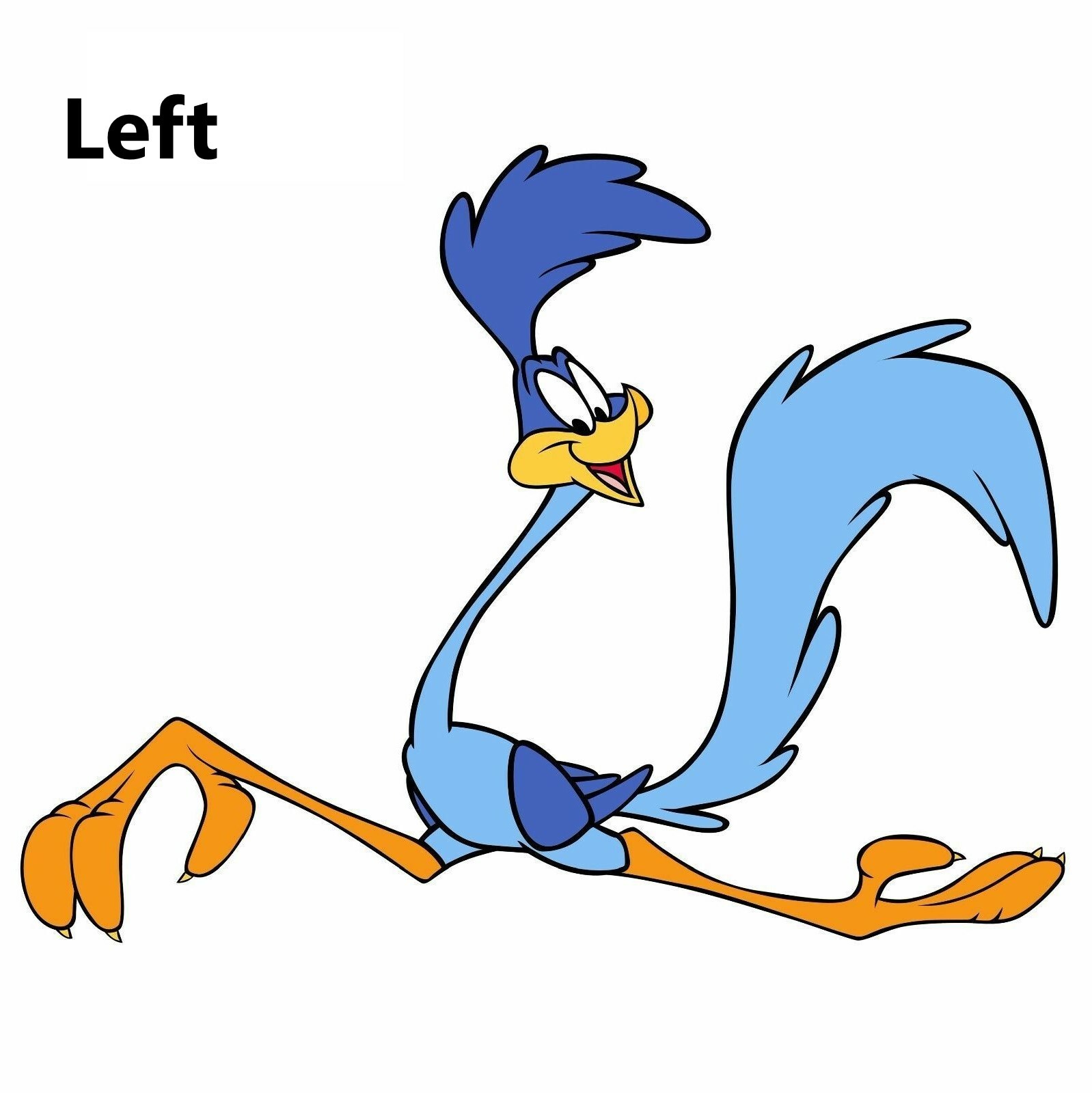 THE ROAD RUNNER DECAL STICKER 3M USA MADE TRUCK HELMET VEHICLE WINDOW WALL CAR