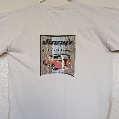 VTG Jimmy'Z Large T-Shirt Woody Cruising For A Bruising