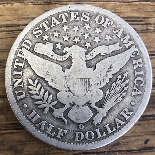 1906-O Barber Half Dollar SCARCE New Orleans MINTED Date BARGAIN BIN *FREE S/H*!