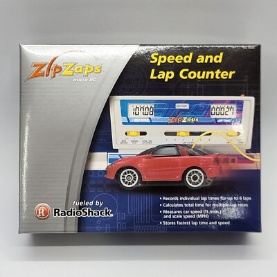   RadioShack ZipZaps Micro RC Speed and Lap Counter - 1/64 Scale