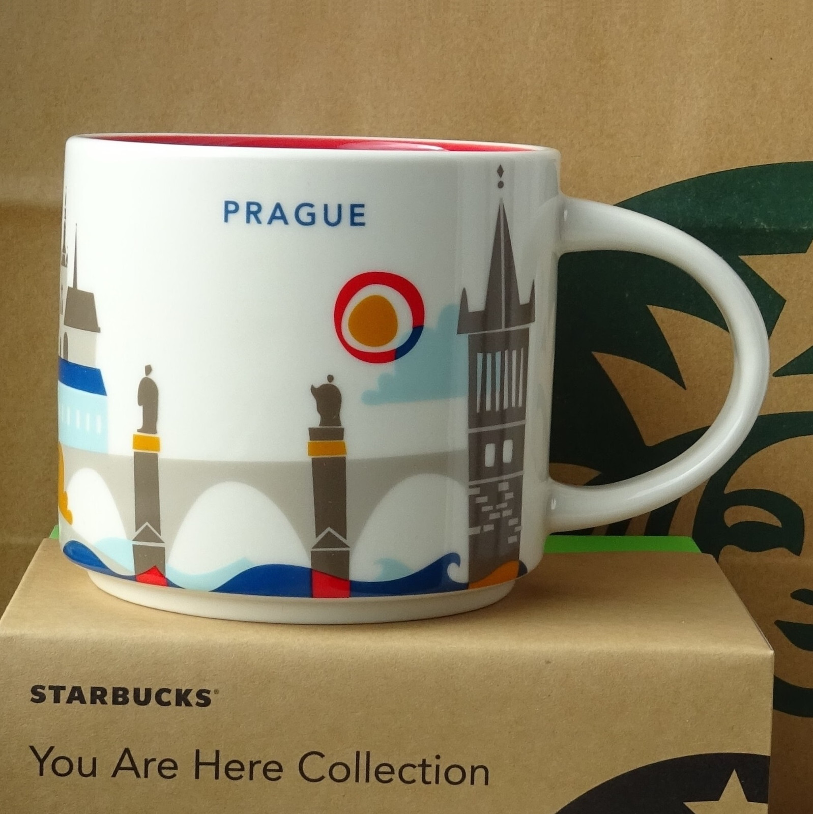 スターバックス　デミタスカップ　You are Here ハンガリー 未使用 STARBUCKS スターバックス YOU ARE HERE CANADA
