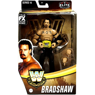 BRADSHAW FIGURE ELITE COLLECTION WWE WRESTLING LEGENDS SERIES 16 MATTEL OVP NEU