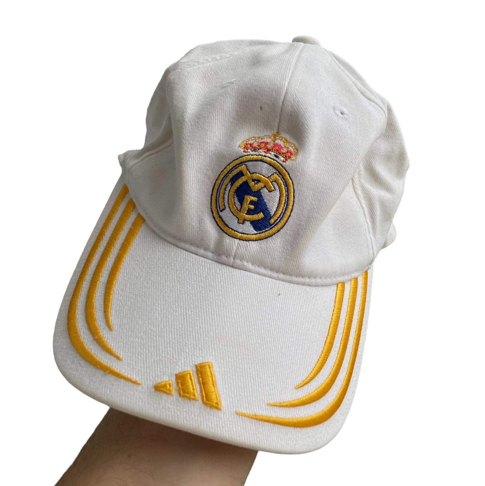 希少 vintage adidas Real Madrid soccer cap Vintage Adidas Real Madrid Hat/Cap One Size Football Soccer
