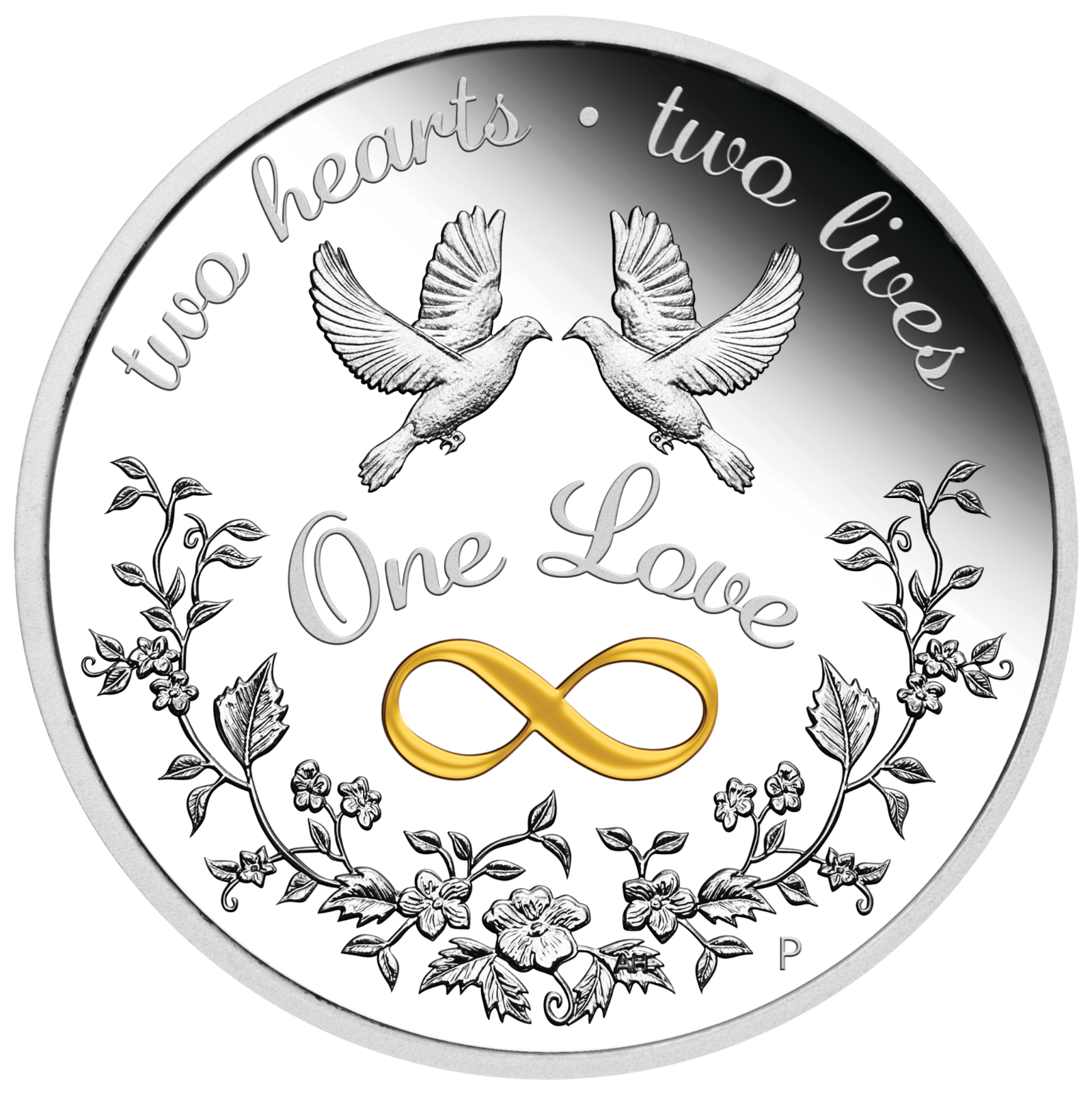 2021 One Love 1oz $1 SILVER PROOF COIN Perfect Valentine's Day Gift Collectible 