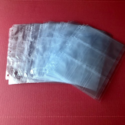 9 Pocket Pages PVC Sheets Clear Trading Cards Pokemon Sports Card 35 Pc UltraPro