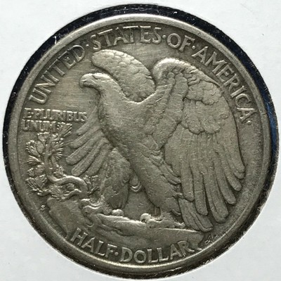 1918-S 50C Walking Liberty Half Dollar (49096)