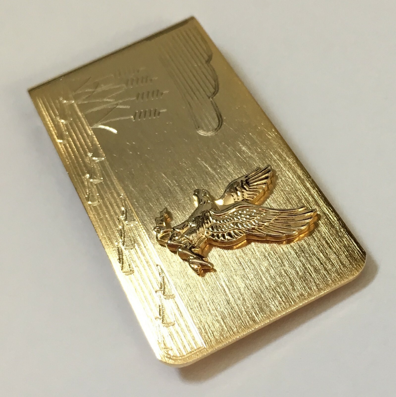 Beautiful Gold Tone Eagle Money Clip by SPEIDEL