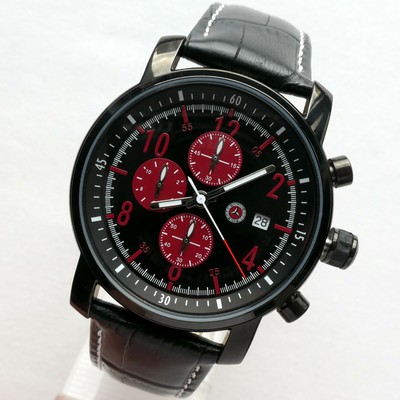 Mercedes Benz Motorsport Racing AMG Kompressor Car Accessory Chronograph Watch