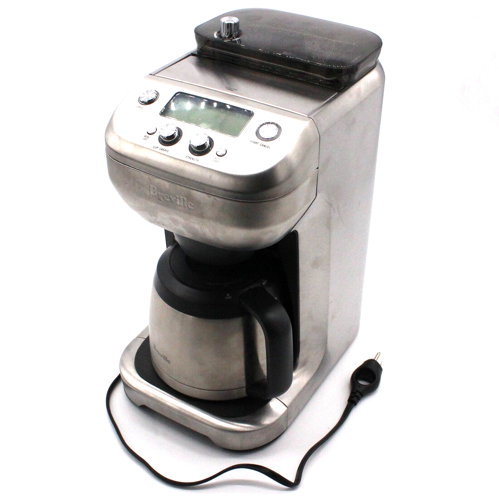 Breville Grind 12 Cup Coffee Maker Control Stainless Steel Silver BDC650BSS