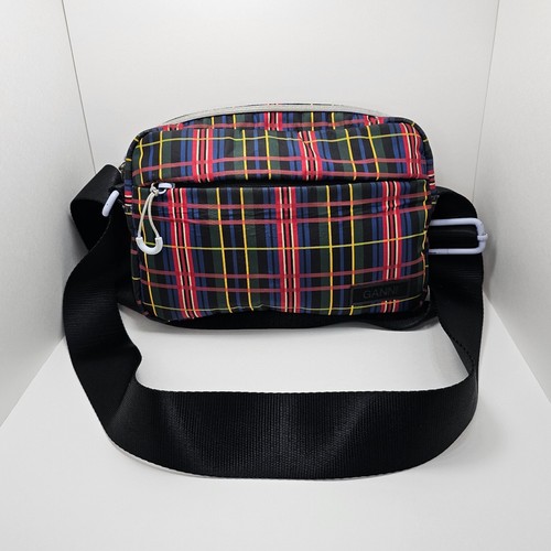GANNI Seasonal Recycled Tech Festival Crossbody Bag Red