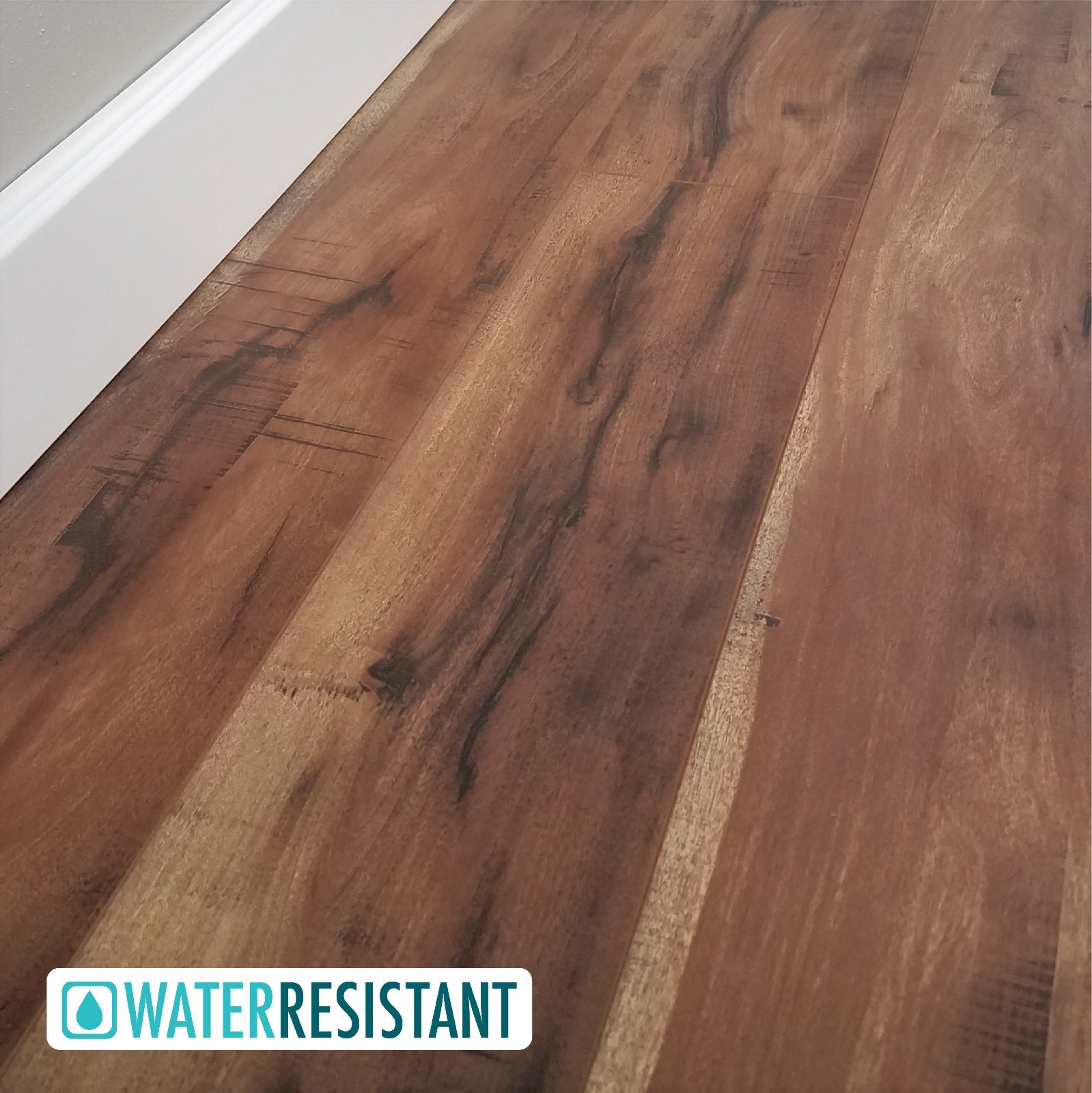 Master Design Caramel Birch 12mm Random Width Laminate Flooring