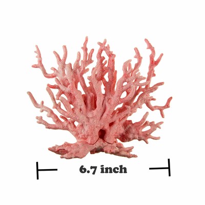 2 Pack Pawliss For Aquarium Fish Tank Decor Ornament Coral Small Plants Tall