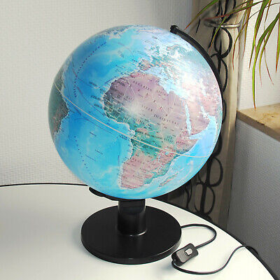 SCHÜLER Leuchtglobus 30 cm LED Globus Weltkarte aktuell Erde groß politisch 2300