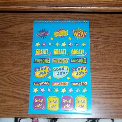 Wow words praise 35+ stickers. (ltbl)