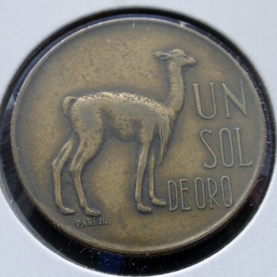 PERU 1 SOL DE ORO 1967 - Km248 - NICE COIN - CIRC.- (M535)