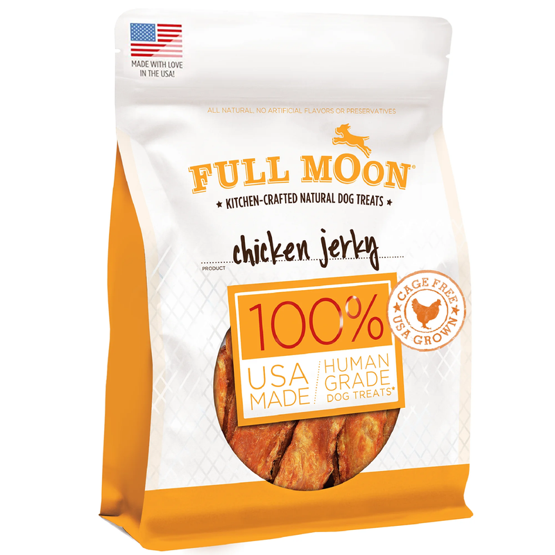 ® All Natural Human Grade Dog Treats, Chicken Jerky, 12 Ounce, Dry, Je