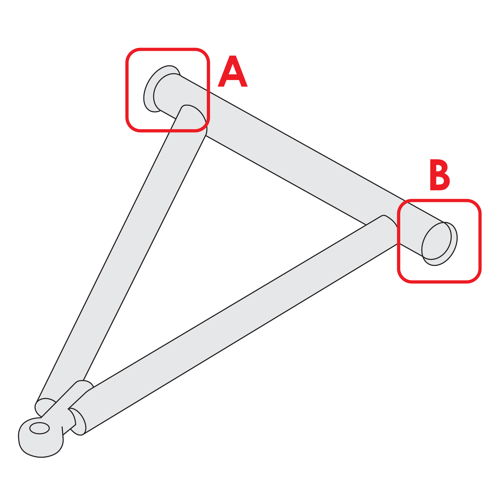 Caltric 5133806 5436973 5434551 5020677 Front A Arm Bushing Kit For Polaris