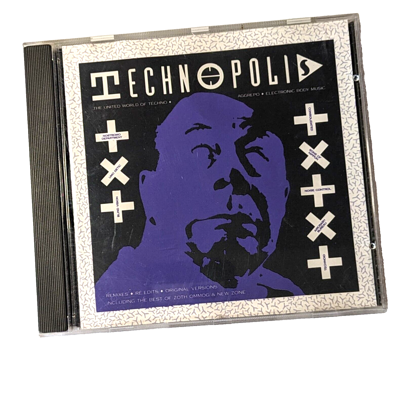 Technopolis Antler Subway VTG CD, Purple Cover 1989 New Zone
