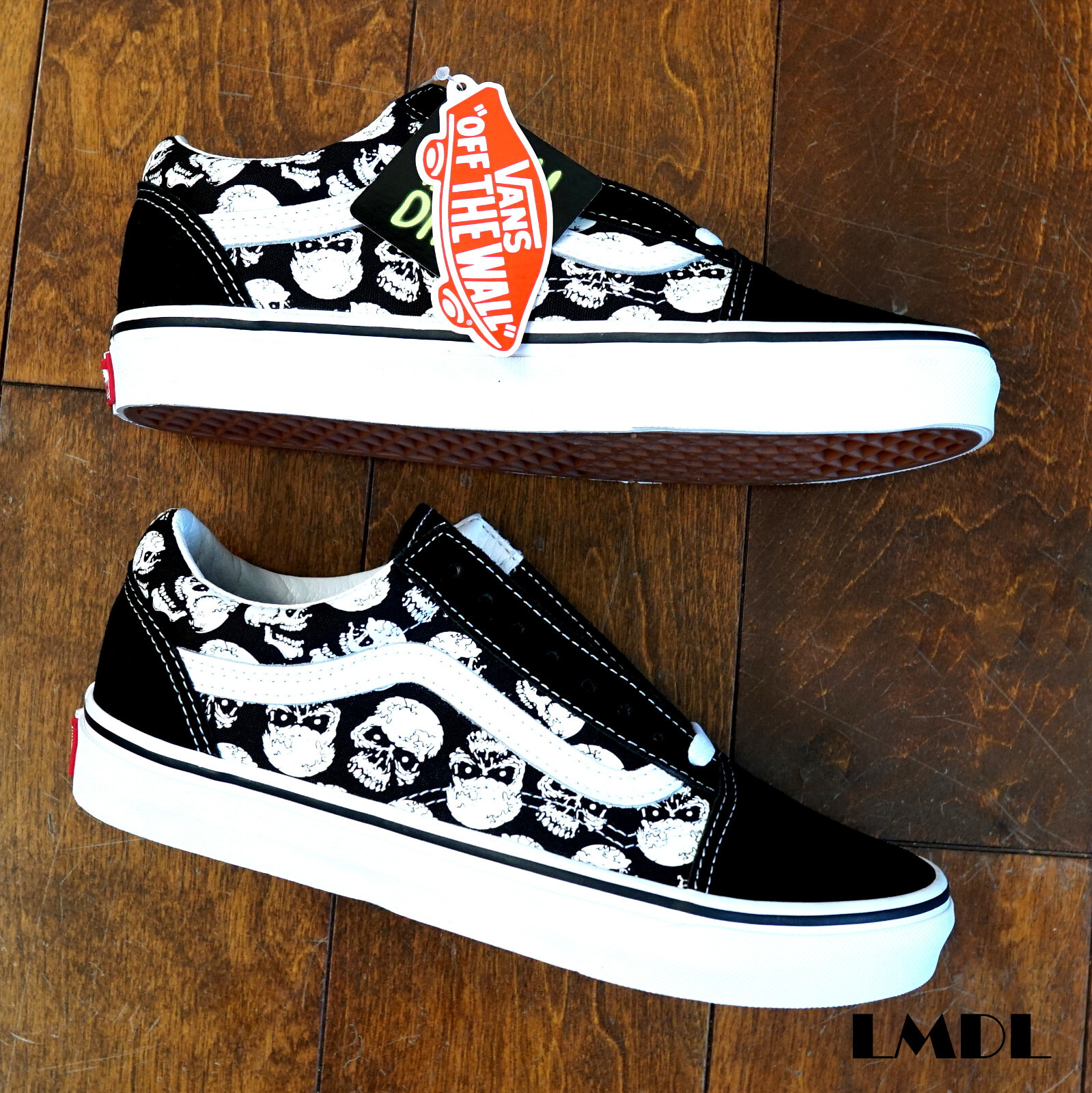 【Vans】Authentic Glow Shoe Vans Authentic Glow Theory Skate Shoes | Zumiez