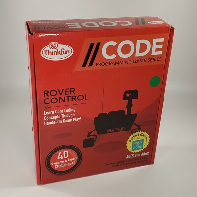 Thinkfun Rover Control Programming Game Series New Learn Cire Coding Concepts   
