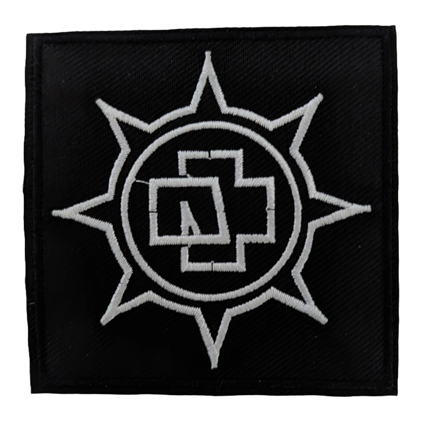 Rammstein Patches, Iron On Embroidery Patches, Rammstein Logo Patch