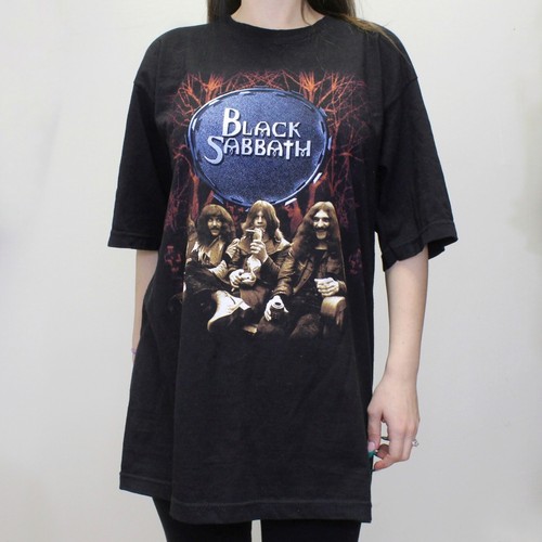 Vintage 90s Black Sabbath 1999 Reunion Tour T-Shirt Rock 90s Vintage 90s Black Sabbath 1999 Reunion Tour T-Shirt Rock 90s
