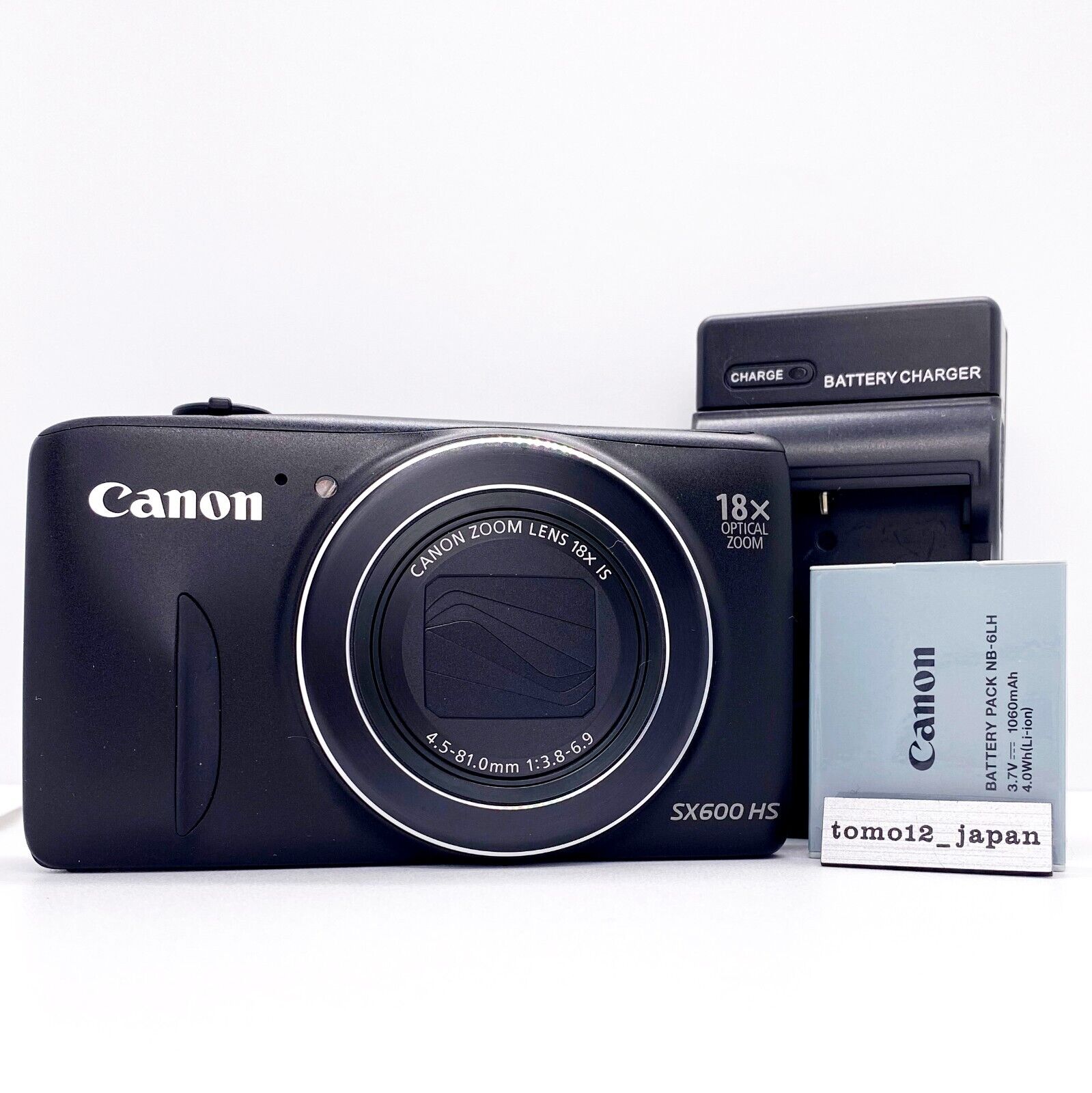 Canon PowerShot SX600 HS Black 16.0MP 18x Zoom Compact Canon PowerShot SX600 HS Black 16.0MP 18x Zoom Compact