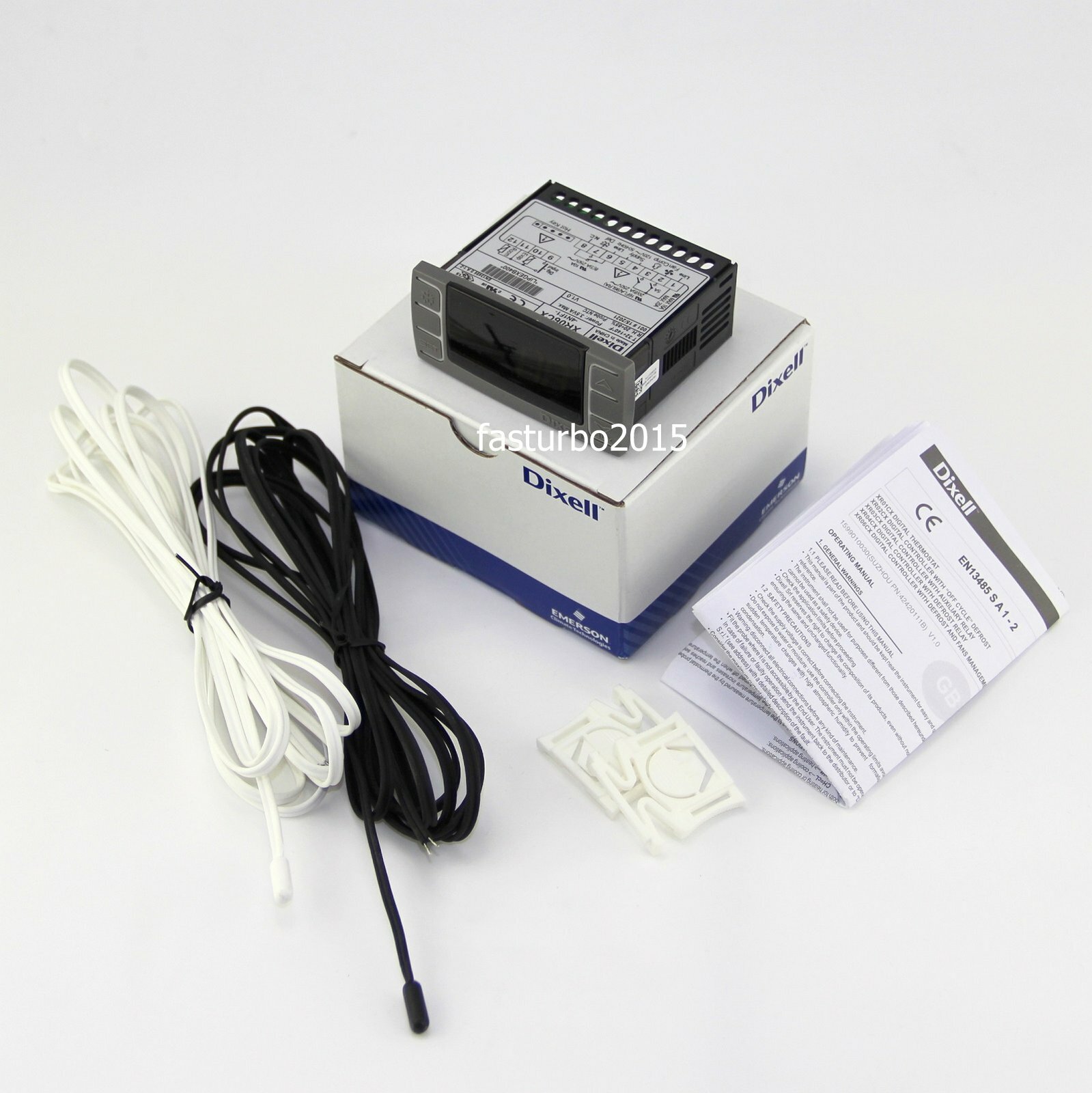 Dixell XR02CX-4N1F1 Digital Thermostat Controller - 120V, 1 NTC Probe For Refrigerators & Freezers | Replacement Part - View #7