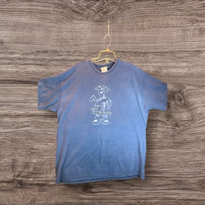 Vintage Disney Tiger T Shirt Blue Size 2XL Winnie The Pooh Disney Store Shirt