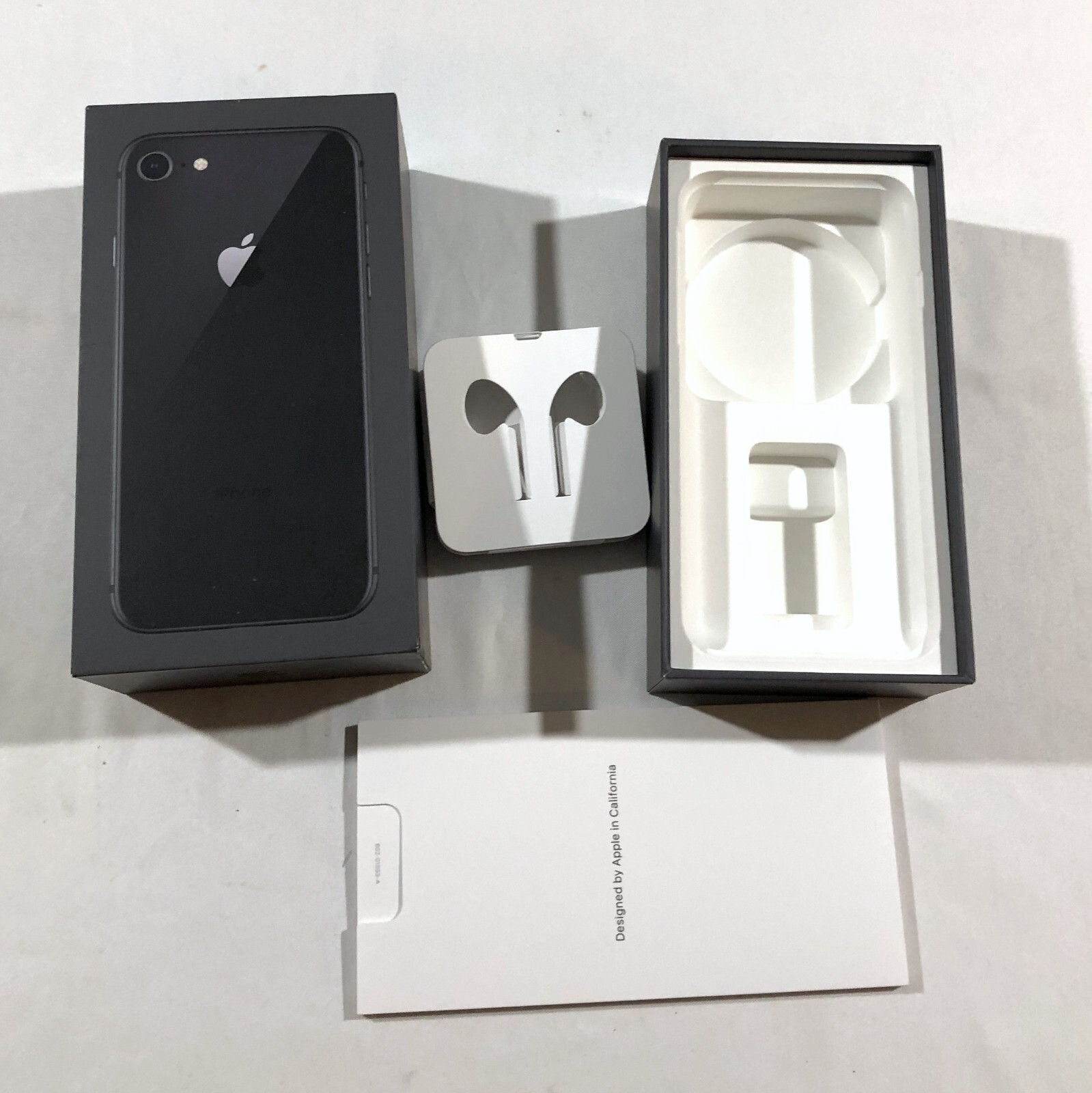 BOX ONLY Apple iPhone 8 Space Gray 64 GB MQ6K2LL/A A1863