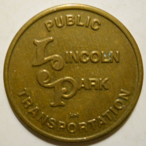 Lincoln Park Public Transportation (Michigan) transit token - MI573A