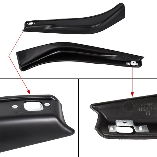 Front Bumper Lip Spoiler Splitters For 13-15 Honda Accord 4-Door Sedan HFP Style